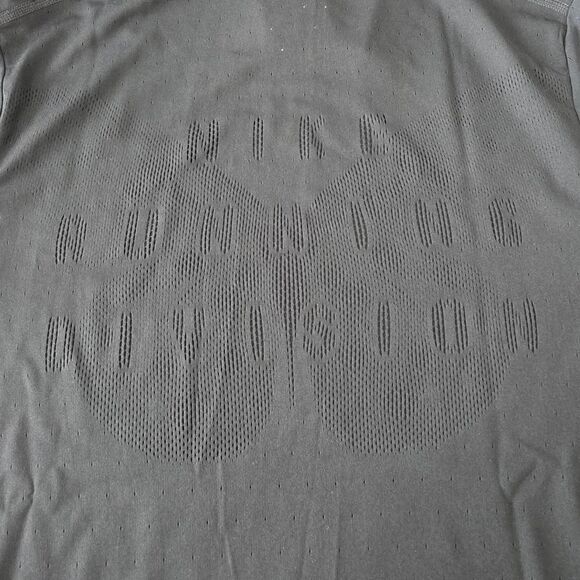 Nike Running Division Moth See Through Tee Shirt S Black Dri-Fit ADV FQ3091-010 - Picture 9 of 16